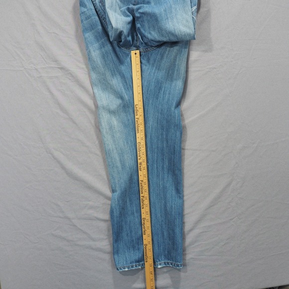Lucky Brand Jeans Mens 36 Blue Bootcut Denim Casual Western Classic Y2K Retro - Picture 8 of 14